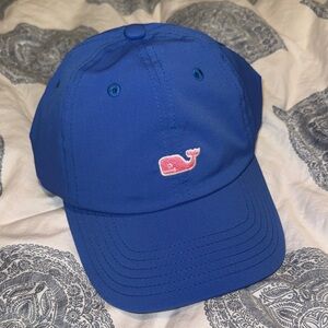 Vineyard Vines Royal Blue Cap with Pink Accents